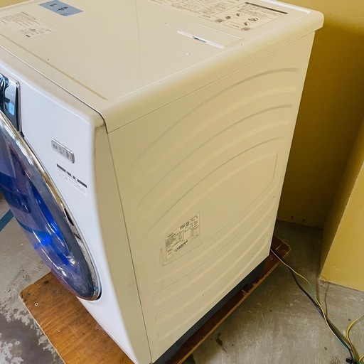超超激安?2021年製AQUAドラム式洗濯機　AQW-DX12Mまっすぐドラム　配達無料
