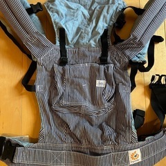 エルゴベビーLee抱っこ紐 ストライプデニム