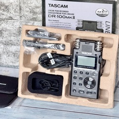 TASCAM リニアPCMレコーダー DR-100MKⅡ ①
