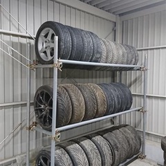 単管タイヤラック製作できる方！日当現金にてお支払いします！！