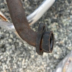グランドマジェスティ250 SG15J 純正マフラー　エキパイ　5VG 凹みあり　補修用の画像
