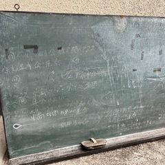 レトロ　黒板