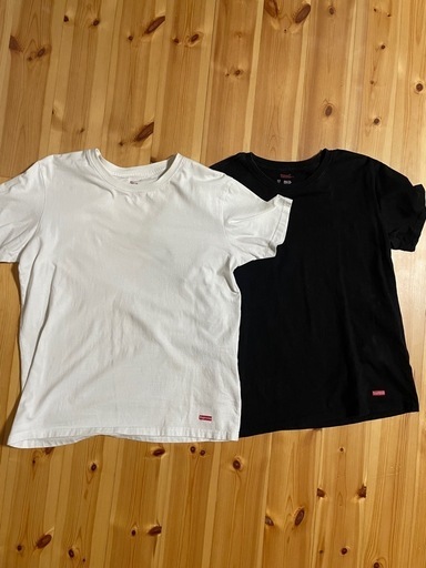 14枚！ supreme Hanes ヘインズ ホワイト ブラックTシャツ  シュプリーム 古着まとめ売り セット売り