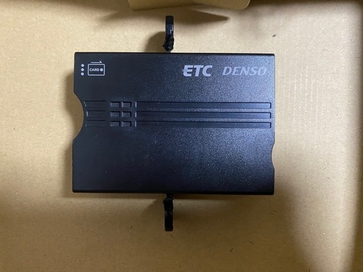 DENSO ETC車載器 本体　3ナンバー車から取り外し