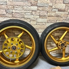 マーベリック！鍛造マグネシウムホイール！ゴールド！スプロケ、専用...