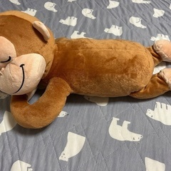 寝そべり　おさるのジョージ　ビックぬいぐるみの画像