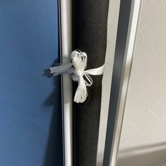 スタンド式ロールスクリーン プロジェクター用 108×105の画像