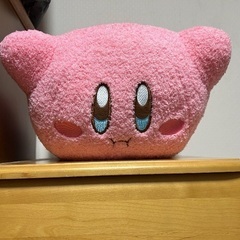 星のカービィ　ビックぬいぐるみ　ふわふわの画像