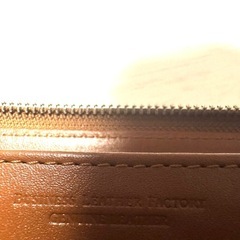 【新品未使用品】BUSINESS LEATHER FACTORYビジネスレザーファクトリー　長財布　茶色　 男女兼用の画像