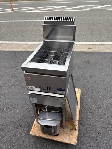■中古品 マルゼンガスフライヤー MGF-13J 都市ガス 330ｘ600ｍｍ 13Ｌ 2015年 動作問題なし■