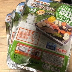 インスタント　BBQ　コンロ　使い捨て　非常用　4個セット
