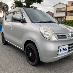 審査なし！誰でも分割購入可能！【滋賀店】日産　モコ　シルバー　アルミホイールの画像