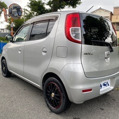 審査なし！誰でも分割購入可能！【滋賀店】日産　モコ　シルバー　アルミホイールの画像
