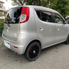審査なし！誰でも分割購入可能！【滋賀店】日産　モコ　シルバー　アルミホイールの画像