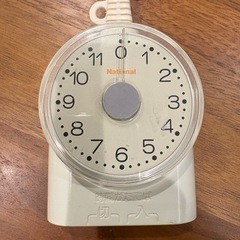 National ナショナル ダイアルタイマー TE321 白(ホワイト)　 時間が経つと 入・切 する コンセントタイマーの画像