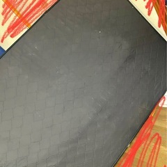 無料　ダブルベット　マットレス　　黒