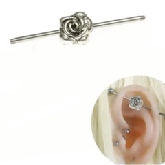 14G (1.6mm) シャフト38mm×ボール4mm。ピアス ...