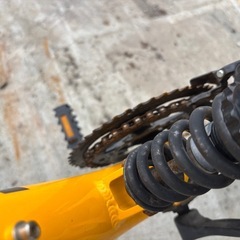 ハードテイルマウンテンバイク 24インチ イエローの画像