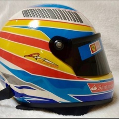 フェルナンド　アロンソ　レプリカヘルメットの画像