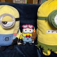 ミニオンぬいぐるみ3点セット