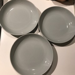 ニトリ大型皿3枚セット