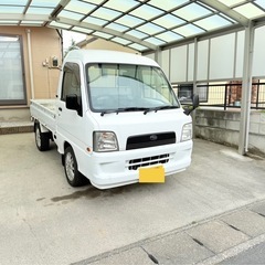 サンバートラック　希少　赤帽　ハイルーフ　69000KM 4WD...
