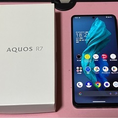 SHARP AQUOS　R7  SIMフリー  ブラック A202SH