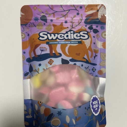 スウェディッシュキャンディ ミニバブスミックス 200g (じょりじ