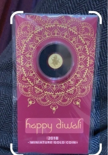 1g金貨　オーストラリア　新品未使用　ガネーシャ