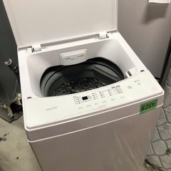 NO B250 🌈福岡市内配送設置無料✨🌈洗濯機 6kg 部屋干し時間短縮モード ガラストップ 一人暮らし IAW-T605WL-W ホワイト 2021年の画像