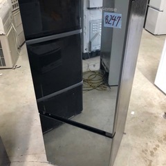 NO B247 🌈福岡市内配送設置無料✨🌈154L Hisense ノンフロン冷凍冷蔵庫 HR-G1501EM 2021年
