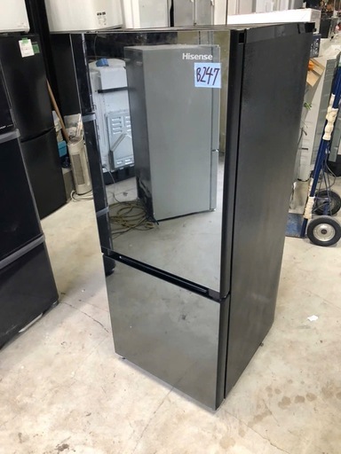 NO B247 ?福岡市内配送設置無料✨?154L Hisense ノンフロン冷凍冷蔵庫 HR-G1501EM 2021年