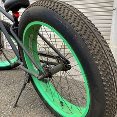 自転車　26×4.0 の画像