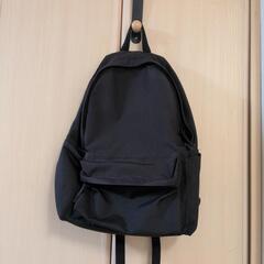 無印リュック黒