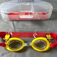 【新品・正規品】MARVEL アイアンマン キッズ用スイミングゴ...