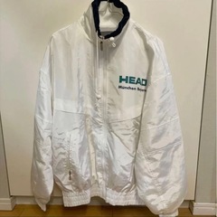 HEAD ホワイト スポーツジャケット
