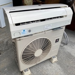 取り付け工事込み金額 シャープ 【エアコン】高濃度プラズマクラスター7000搭載SHARP おもに6畳用（ホワイト系） AY-F22S-Wの画像