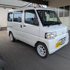 H25 U62Vミニキャブバン最終後期  夏冬タイヤ付き 軽バン 