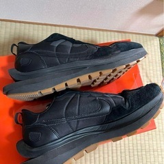sacai × Nike VaporWaffle Black Gum