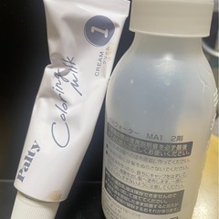 ヘアカラー　ピンク
