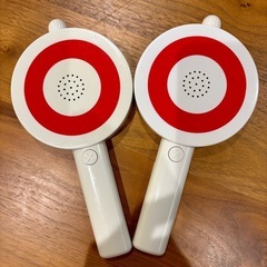 マルバツ ブザー ピンポン ブー 棒 　2個セット(パーティグッズ)の画像