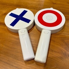 マルバツ ブザー ピンポン ブー 棒 　2個セット(パーティグッズ)