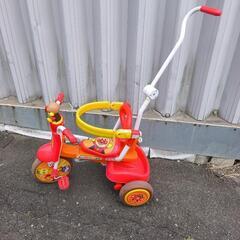 折り畳み　アンパンマン三輪車