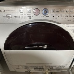 シャープ製洗濯機の画像