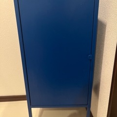IKEA キャビネット　青
