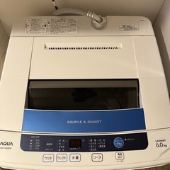 AQUA 洗濯機　6.0kg