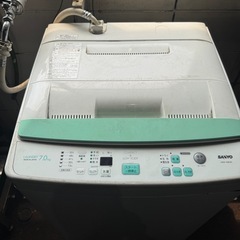2009年式サンヨー全自動洗濯機(洗濯容量7kg)