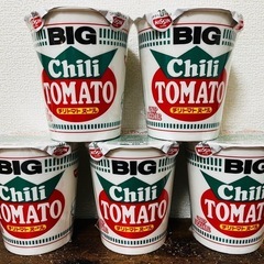カップヌードルBIG チリトマト5個