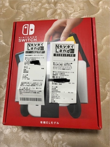 値下げしました！未開封新品ニンテンSwitch有機ELモデル　バニラホワイト
