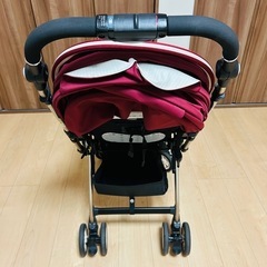 Apricaのベビーカー　
SORARIAの画像
